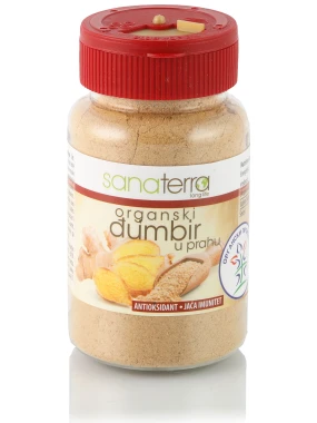 Đumbir u prahu (organski proizvod) 50 g Sanaterra