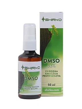 DMSO 33% prirodna emulzija protiv bolova 50 ml Shirko
