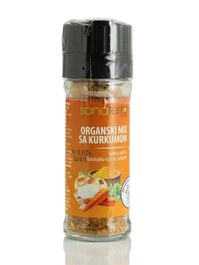 Dodatak jelima mlin Mix kurkuma (organski proizvod) 80 g Sanaterra