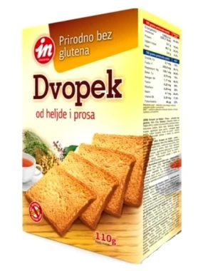 Dvopek od heljde i prosa (sert. bez glutena) 110 g