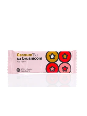 Energetska štanglica - bar sa brusnicom 30 g Granum