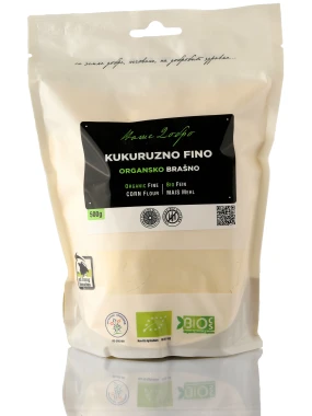 Fino kukuruzno brašno (organski proizvod) 500 g Naše dobro