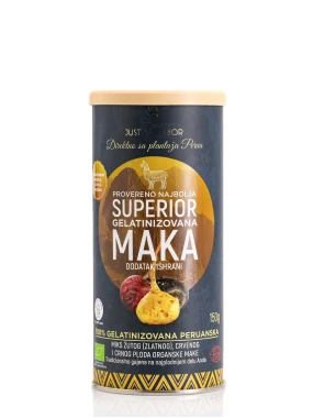 Gelatinizovana maka u prahu (organski proizvod) 150 g Just Superior
