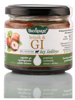 Gi prečišćeni puter sa lešnikom 150 g Bio Špajz