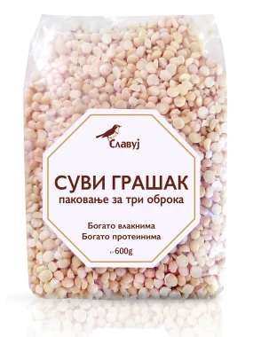 Grašak suvi 600 g Slavuj