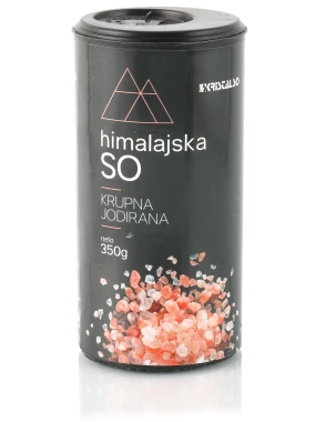 Himalajska krupna jodirana so 350 g Kristal so