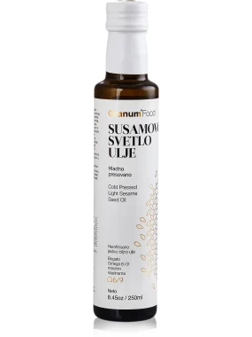 Hladno ceđeno susamovo svetlo ulje 250 ml Granum