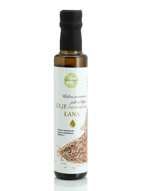 Hladno presovano laneno ulje 250 ml Think green