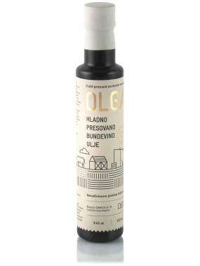 Hladno presovano nerafinisano bundevino ulje 250 ml Olga