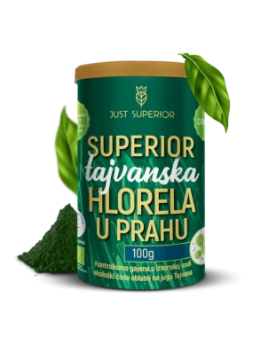 Hlorela u prahu (organski proizvod) 100 g Just Superior
