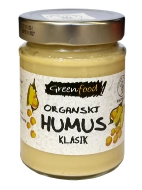 Humus klasik (organski proizvod) 280 g Green food