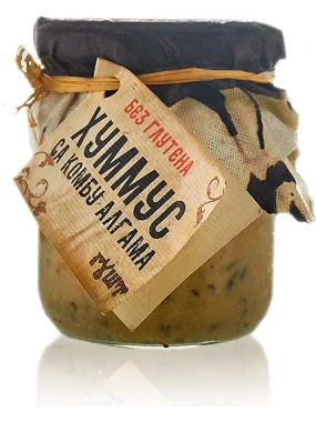Humus sa kombu algom 180 g Gušt