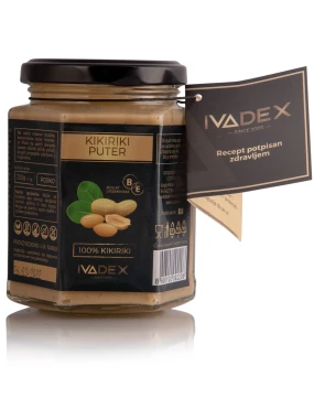Kikiriki puter 230 g Ivadex