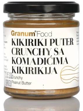 Kikiriki puter crunchy - sa komadićima kikirikija 170 g Granum