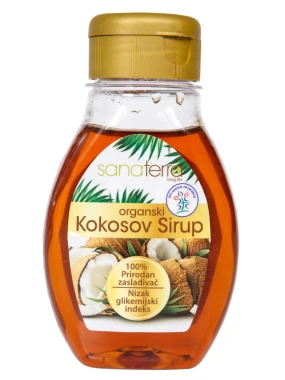 Kokosov sirup (organski proizvod) 250 g Sanaterra