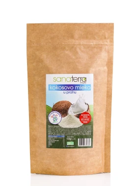 Kokosovo mleko u prahu (organski proizvod) 150 g Sanaterra