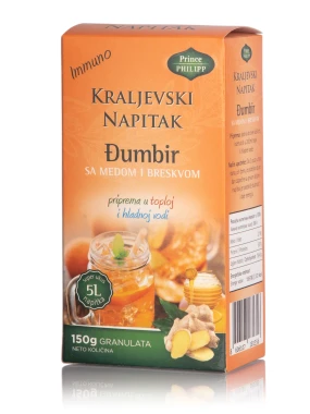 Kraljevski napitak sa đumbirom, medom i breskvom 150 g Prince Philipp