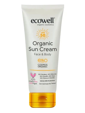 Krema za sunčanje SPF50 (organski proizvod) 110 g Ecowell