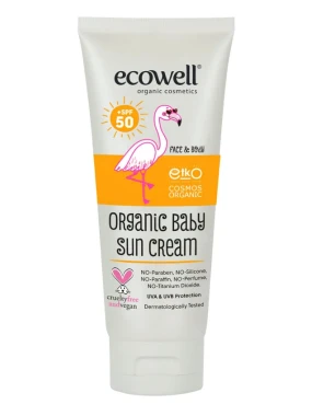 Krema za sunčanje za bebe SPF50 (organski proizvod) 110 g Ecowell