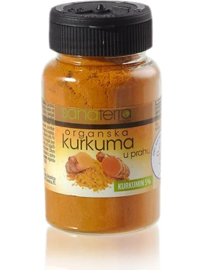Kurkuma (organski proizvod) 50 g Sanaterra
