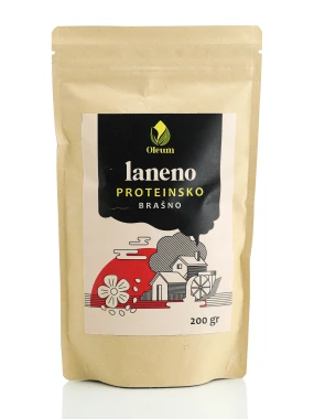 Laneno proteinsko brašno 200 g Oleum