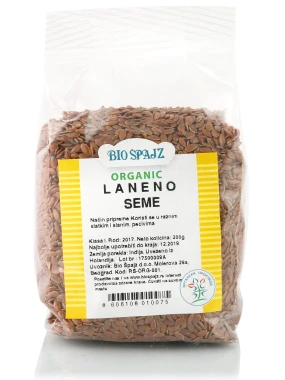 Laneno seme (organski proizvod) 200 g Bio Špajz