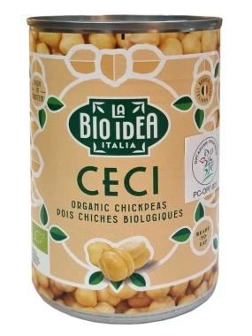 Leblebija u konzervi (organski proizvod)  400 g La Bio idea