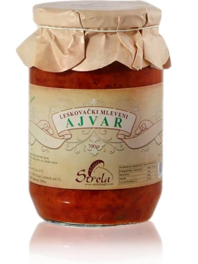 Leskovački mleveni ajvar 700 g Strela 