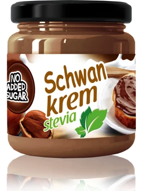 Lešnik crni krem sa kakaom stevijom 200 g Schwan