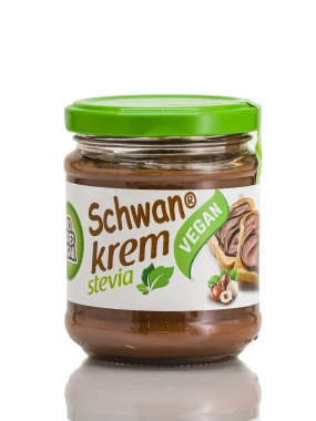 Lešnik krem sa kakaom stevijom Vegan 200 g Schwan