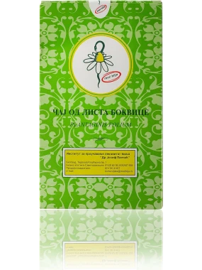 List bokvice, žilovlaka 80 g IPLB Dr Josif Pančić