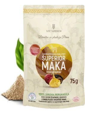 Maka u prahu (organski proizvod) 75 g Just Superior