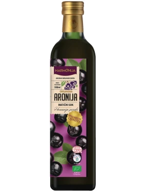 Matični sok od aronije (organski proizvod) 500 ml 
