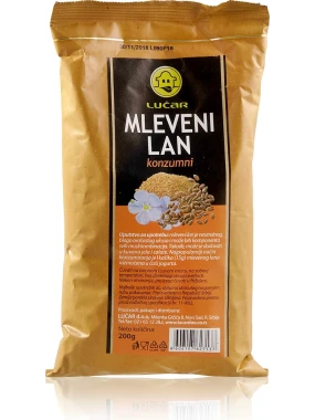Mleveni lan 200 g Lučar