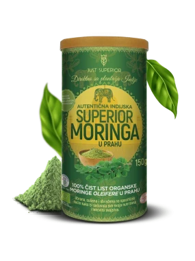 Moringa prah (organski proizvod) 150 g Just superior