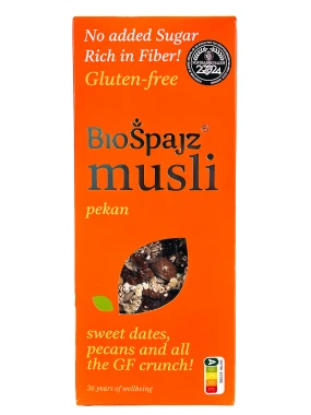 Musli urma & pekan bezglutenski 400 g Bio Špajz