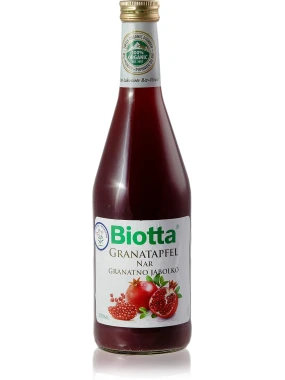 Mutni voćni sok od nara (organski proizvod) 500 ml Biotta