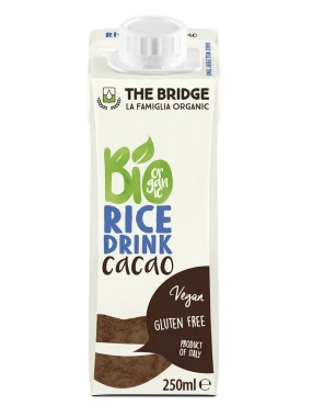 Napitak od pirinča sa kakaom (organski proizvod) 250 ml The Bridge