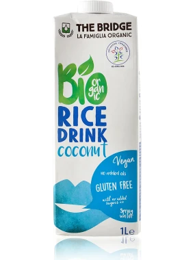 Napitak od pirinča sa kokosom (organski proizvod) 1 l The Bridge