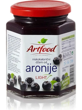Niskokalorični džem od aronije light 300 g Artfood