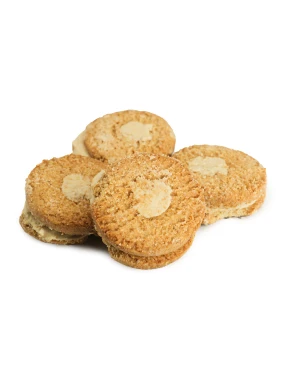 Nutribella keks punjen lešnikom Om Made