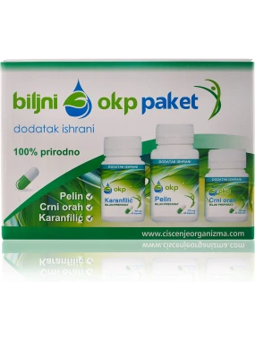 OKP - paket za čišćenje organizma 105 kapsula Anaf