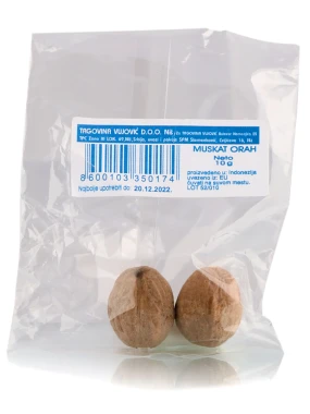 Orah muskatni celi 10 g Trgovina Vujovic