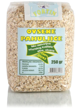 Ovsene pahuljice 250 g Fortin