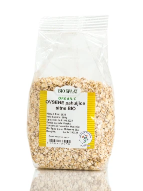 Ovsene pahuljice sitne (organski proizvod) 200 g Bio Špajz