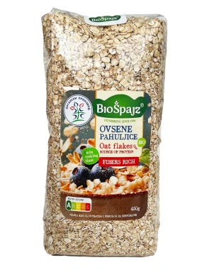 Ovsene pahuljice sitne (organski proizvod) 450 g B