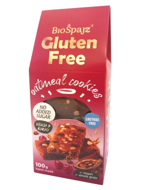 Ovseni keks sa višnjom i kakaom 100 g Bio Špajz