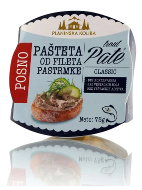 Pašteta od fileta pastrmke 75 g Planinska koliba