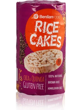 Pirinčane galete sa čija semenom i kinoom 100 g Benlian Food