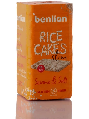 Pirinčane galete susam i so - tanke (sert. bez glutena) 100 g Benlian food